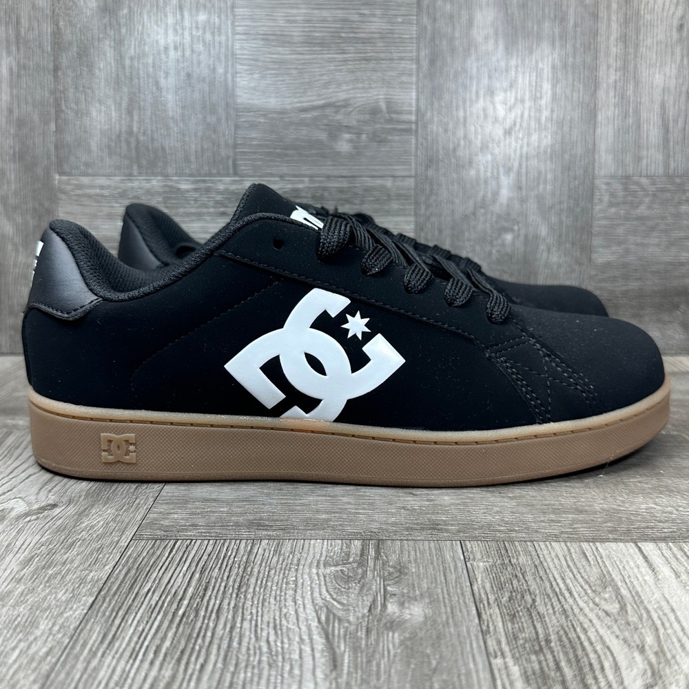 DC Shoes Striker 2XL Sneakers Womens 6.5 Black Gum Skate Low Top NEW